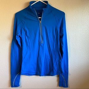 Lululemon Long Sleeve Quarter Zip Pullover, Blue, Size 6/Small
